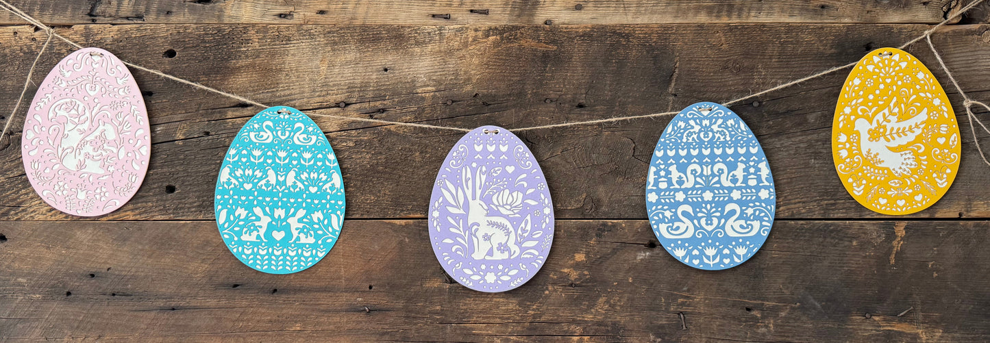 The Easter Egg Garland