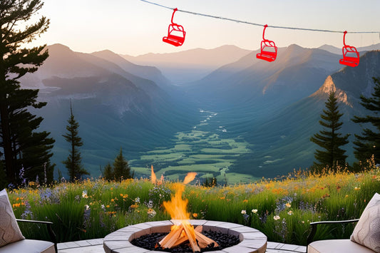 The Outdoor Weatherproof Ski Chairlift Garland
