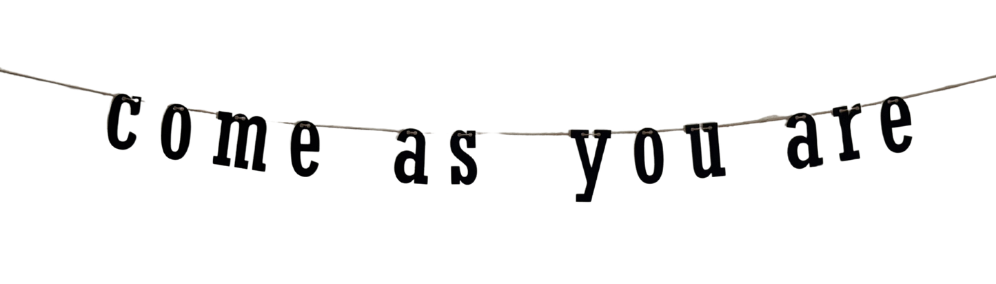 The Spell & Style Garland - Lower Case Letters