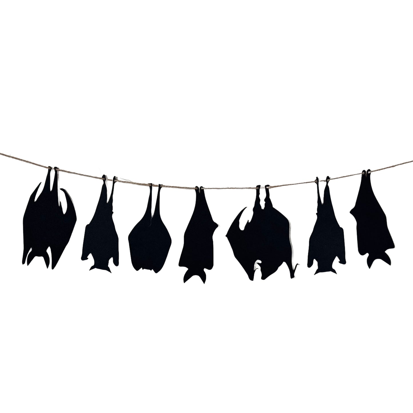 The Hanging Bat Garland