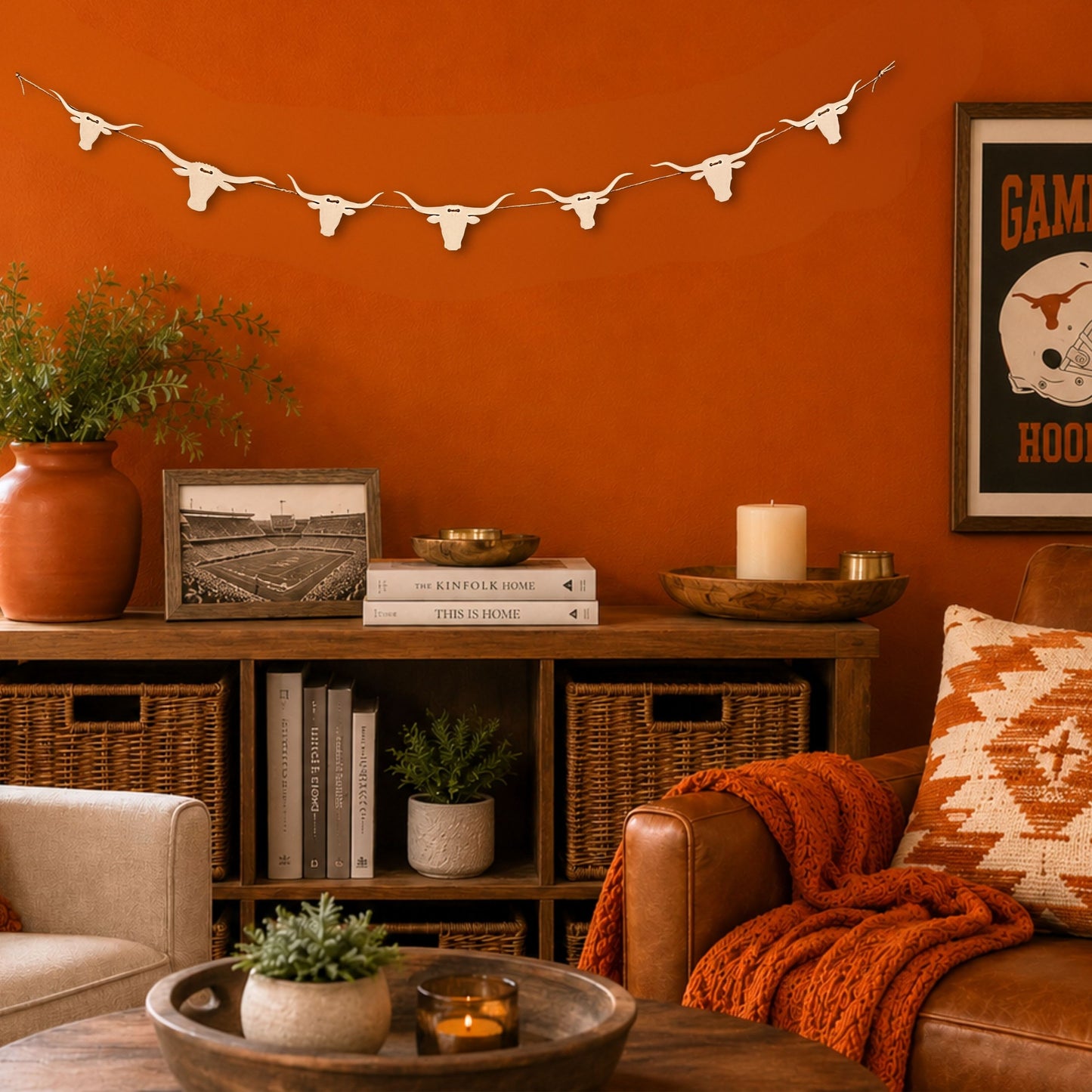 The Longhorn Garland