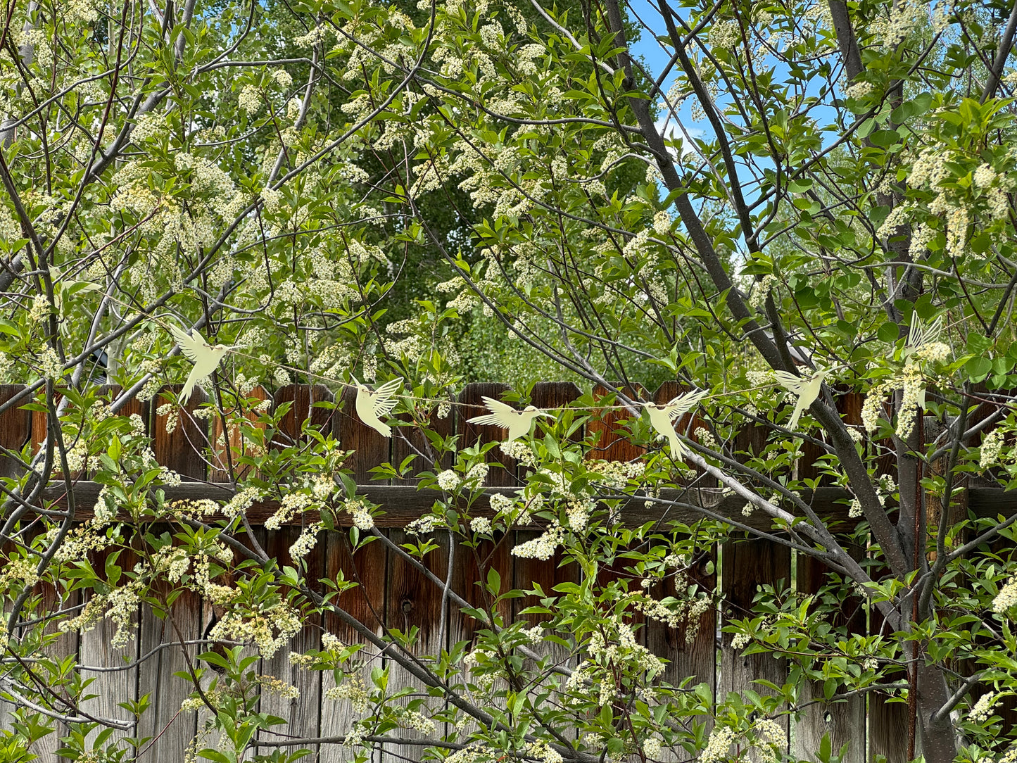 The Outdoor Hummingbird Garland