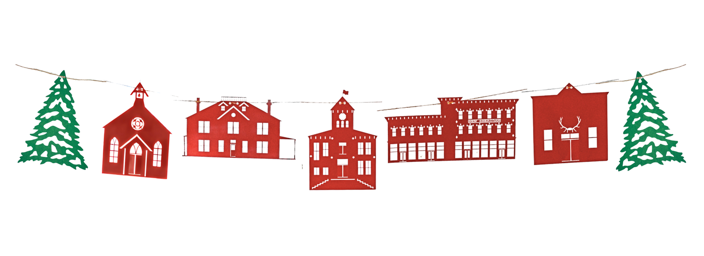 The Telluride Buildings Garland