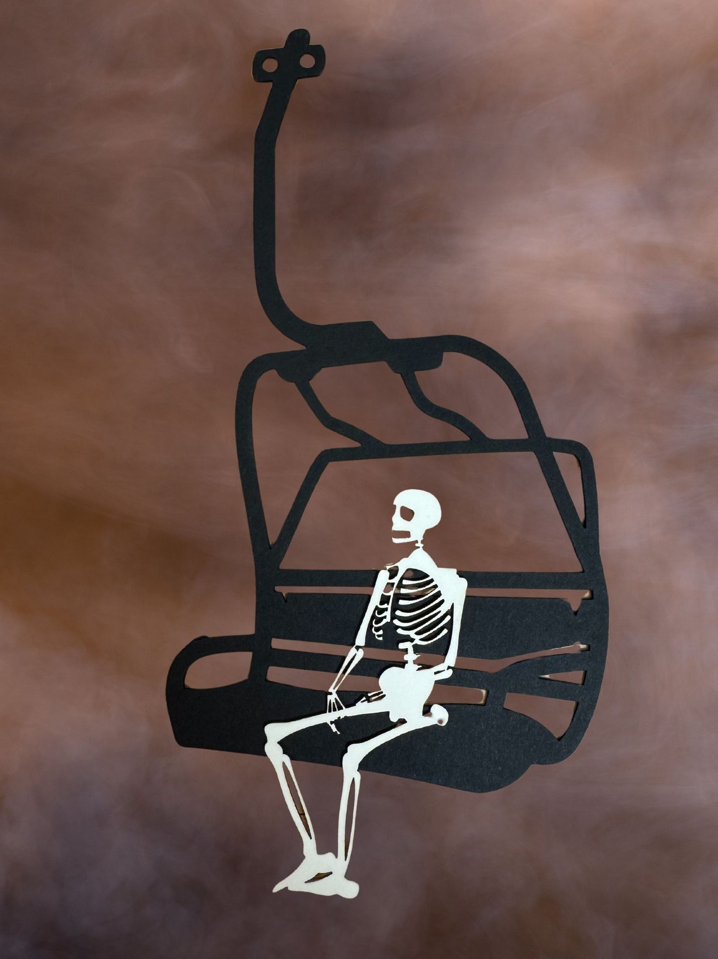 The Halloween Chairlift Garland