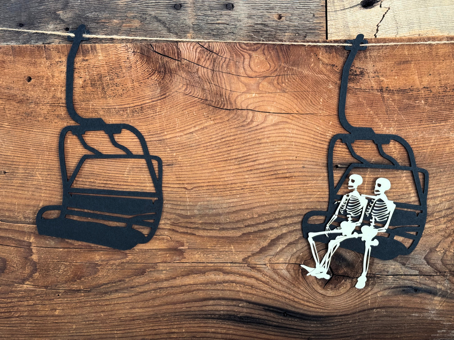 The Halloween Chairlift Garland