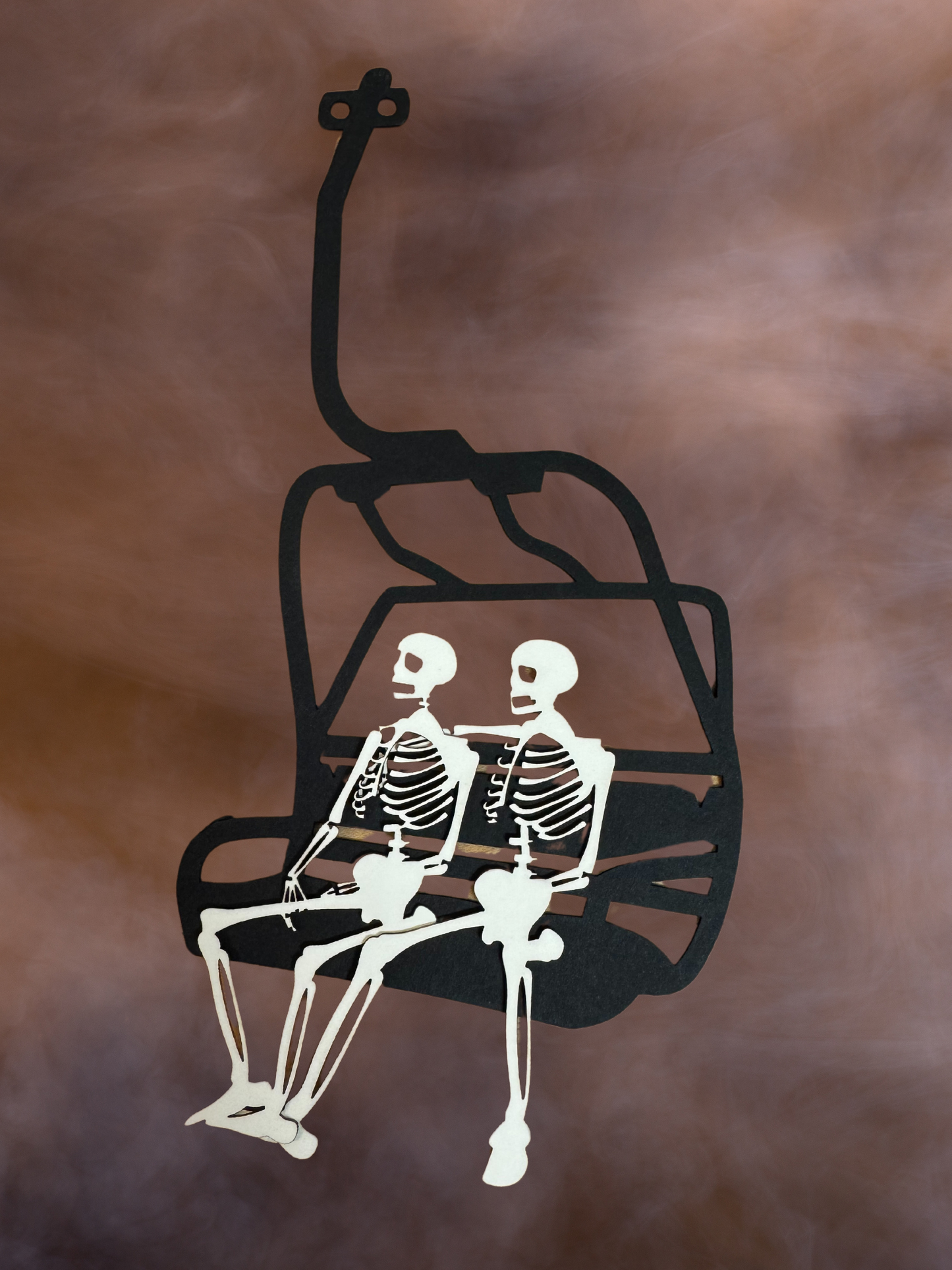 The Halloween Chairlift Garland