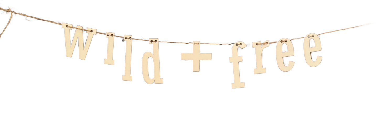 The Spell & Style Garland - Lower Case Letters