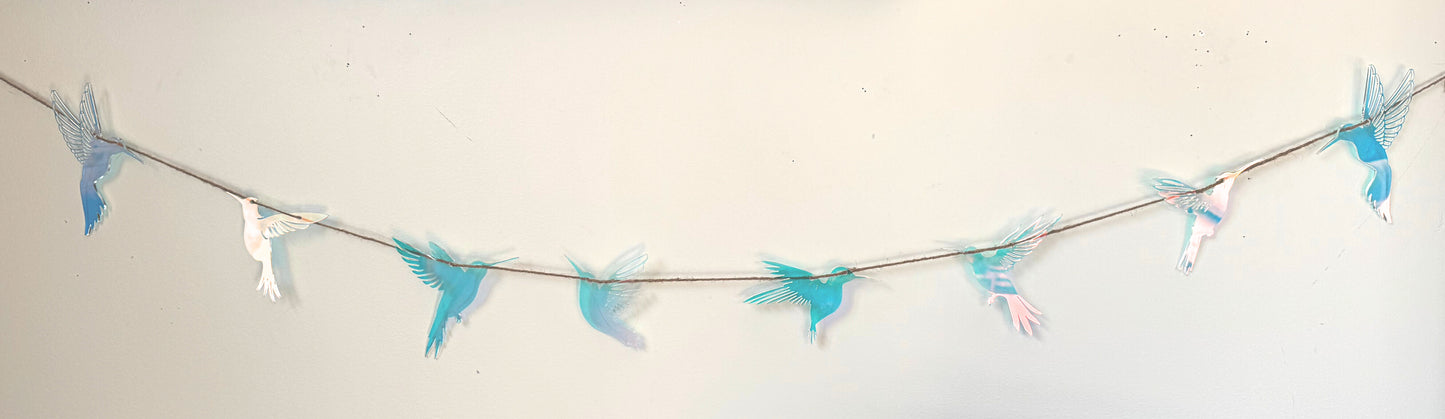 The Outdoor Hummingbird Garland