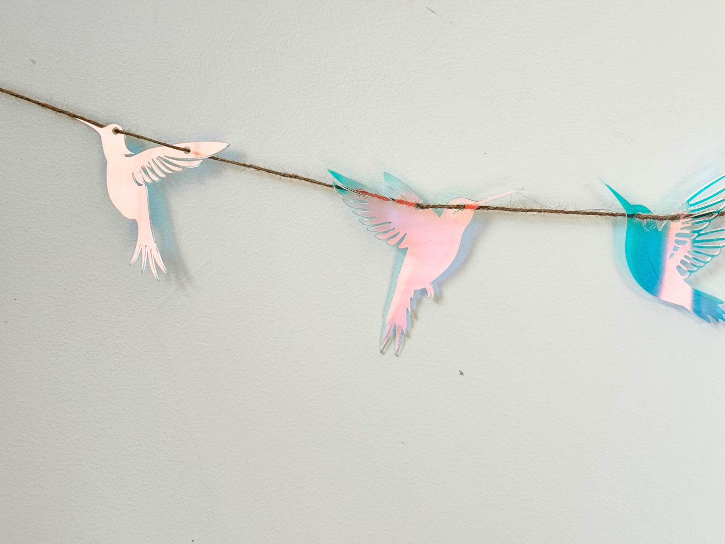 The Outdoor Hummingbird Garland