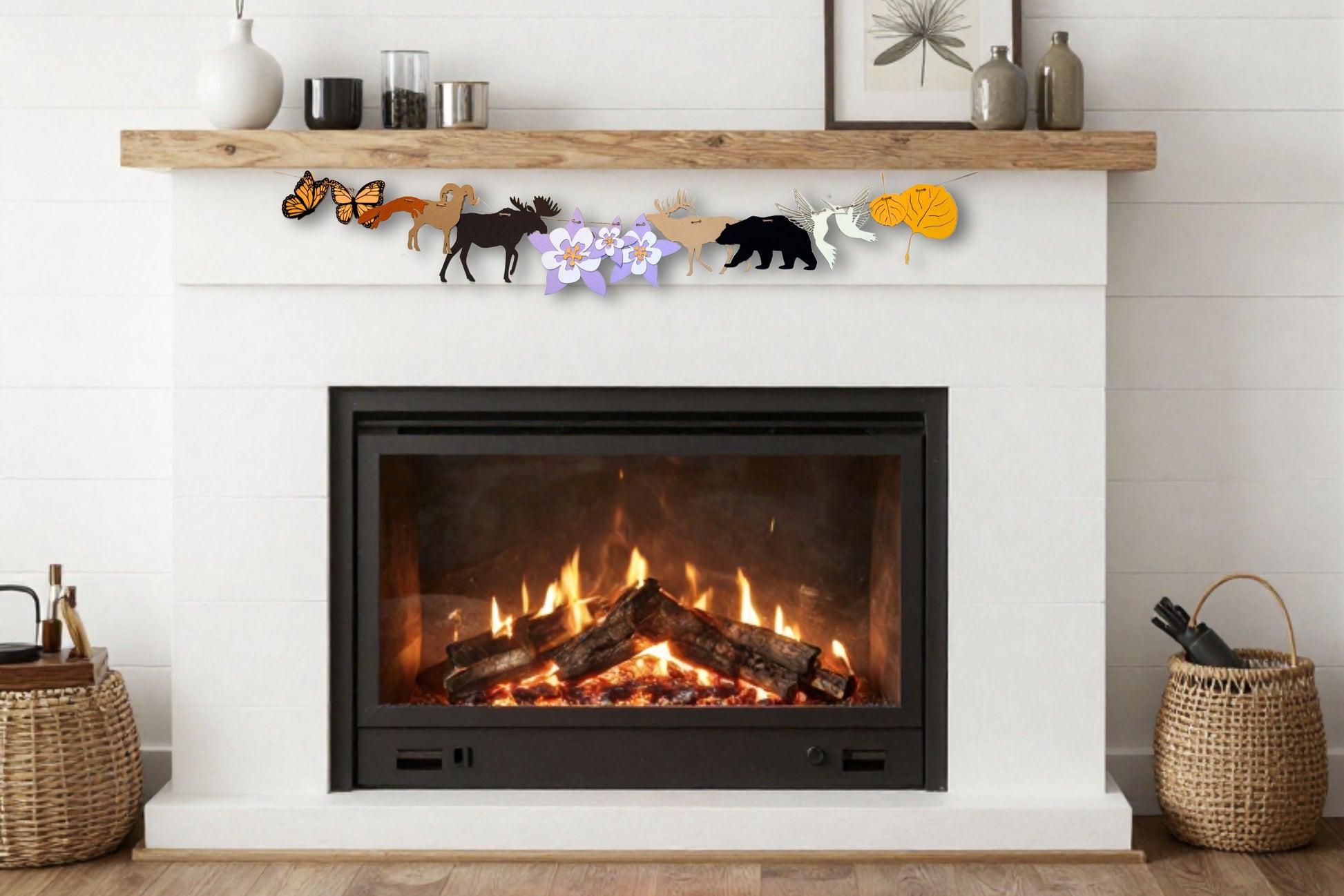 Rocky Mountain National Park Garland Decor