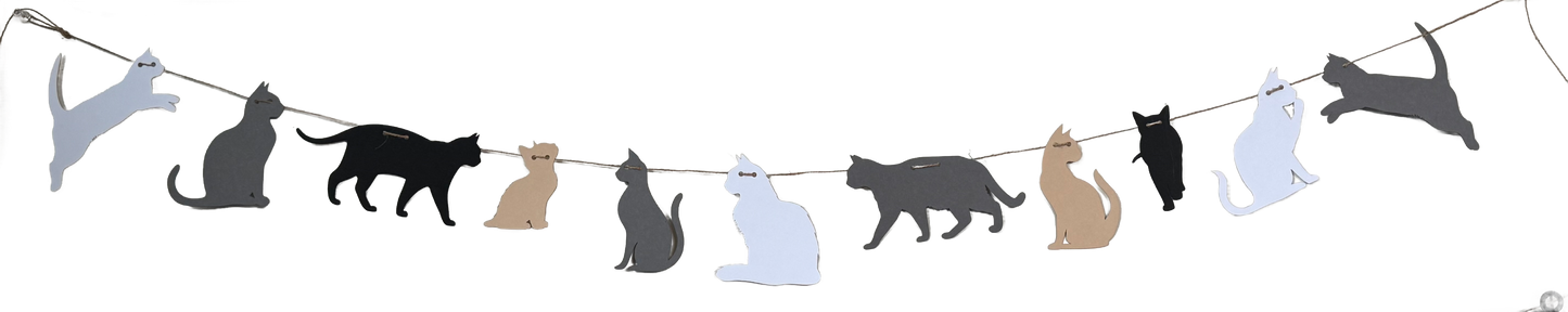 The Cat Garland