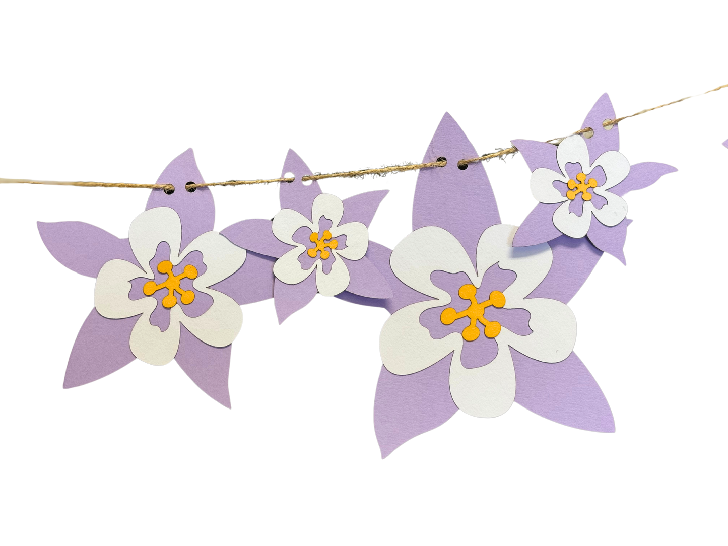 The Columbine Flower Garland