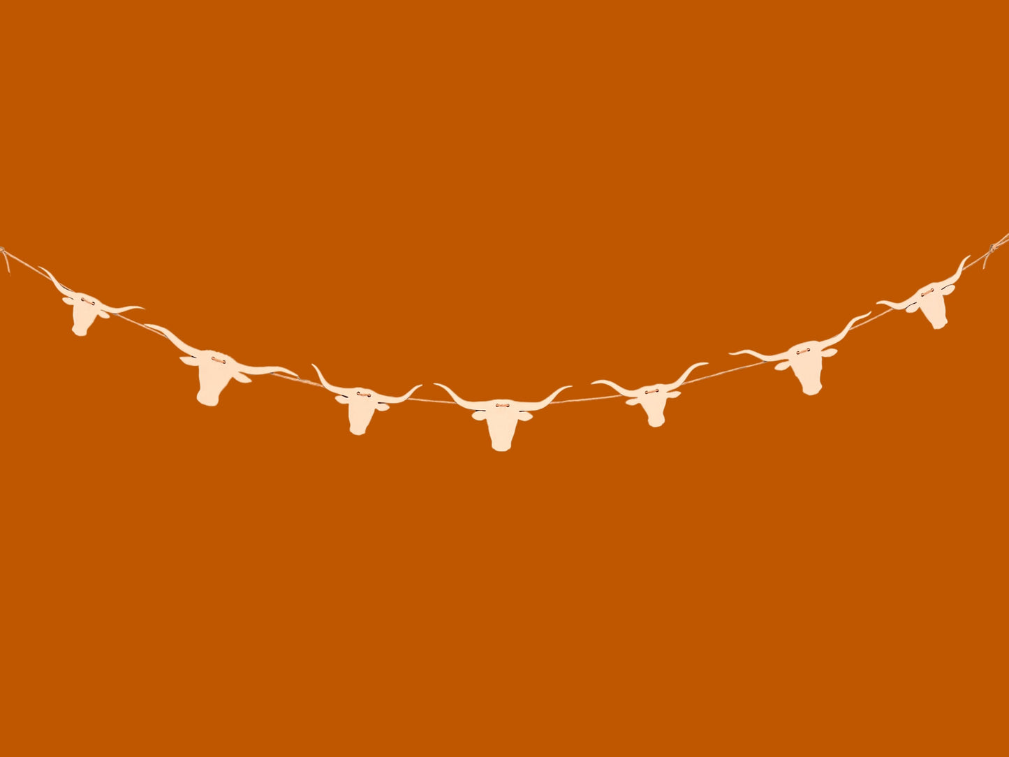 The Longhorn Garland
