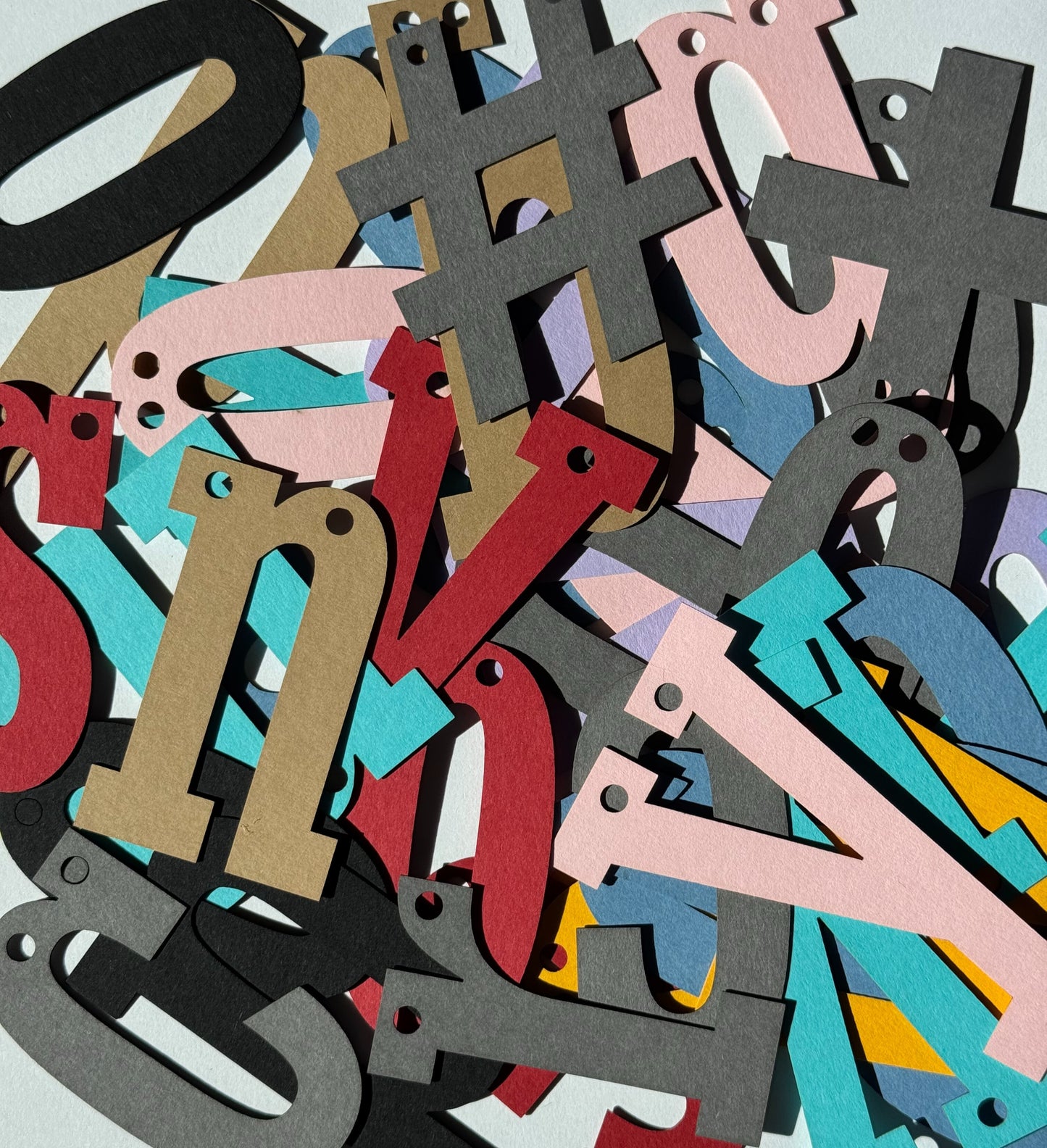The Spell & Style Garland - Lower Case Letters
