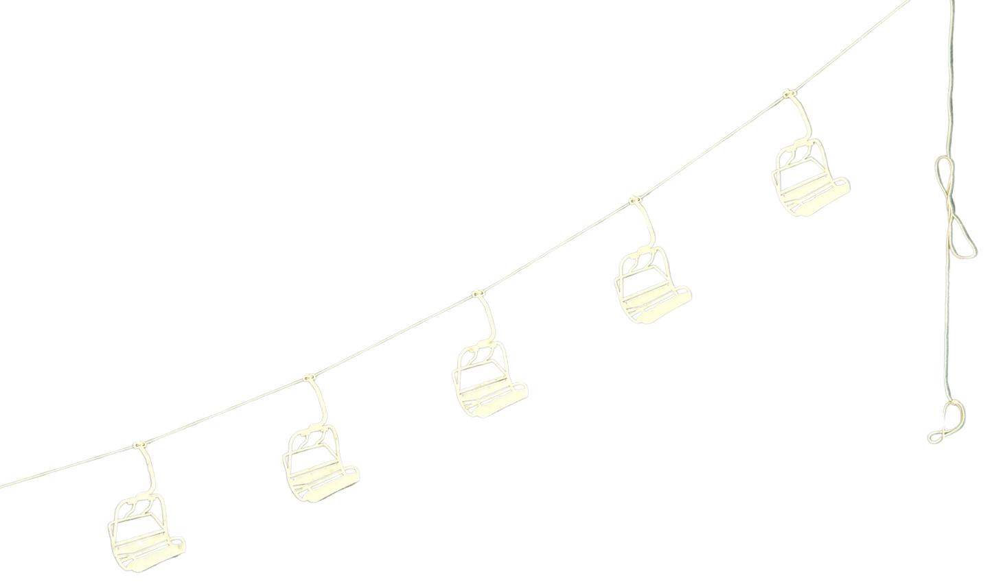 The Mini Chairlift Garland