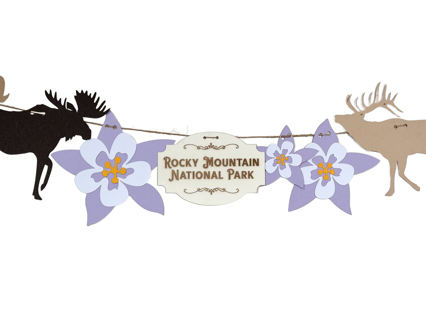 The Rocky Mountain National Park Garland