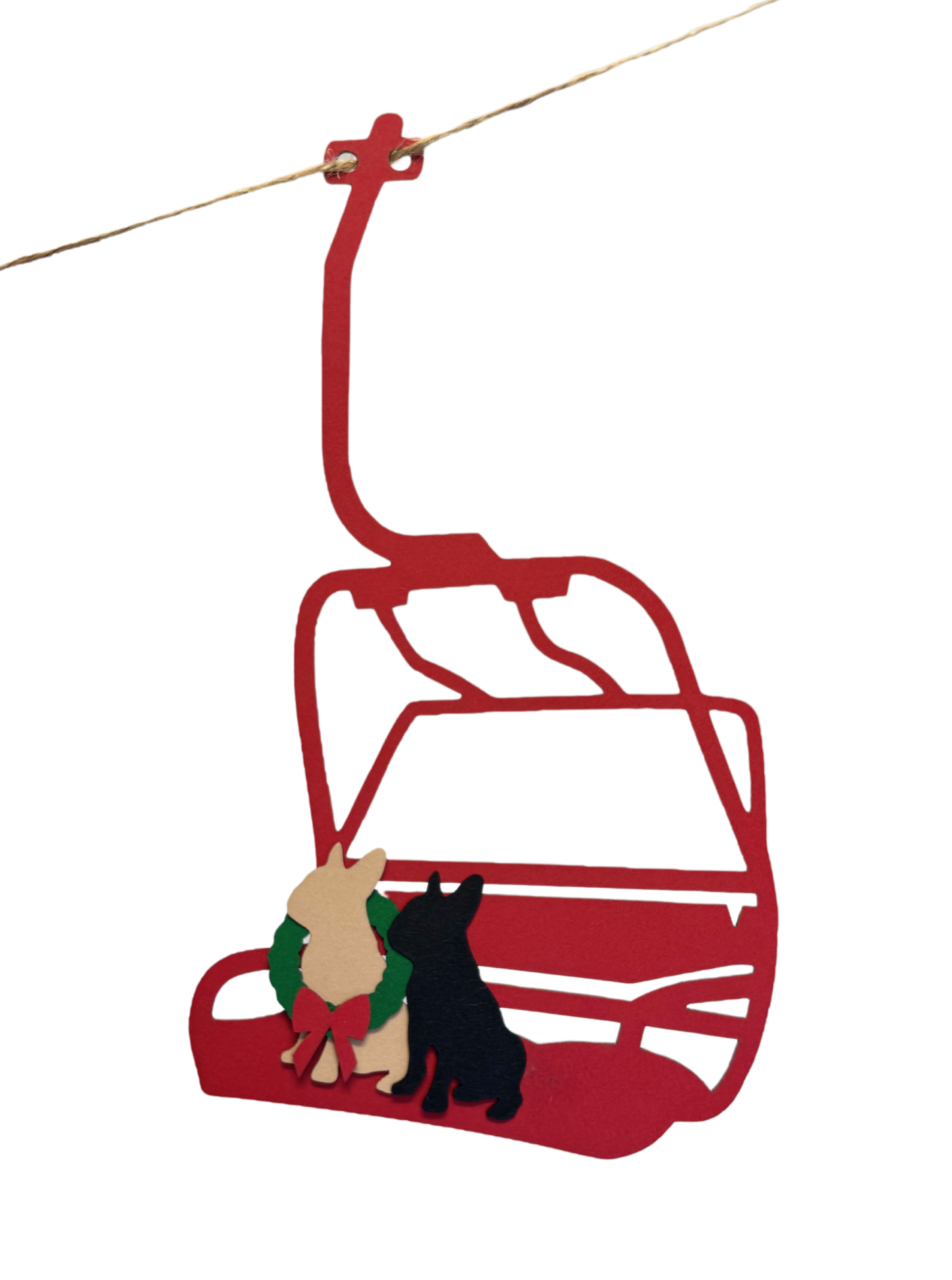 small dog chairlift garland accessory