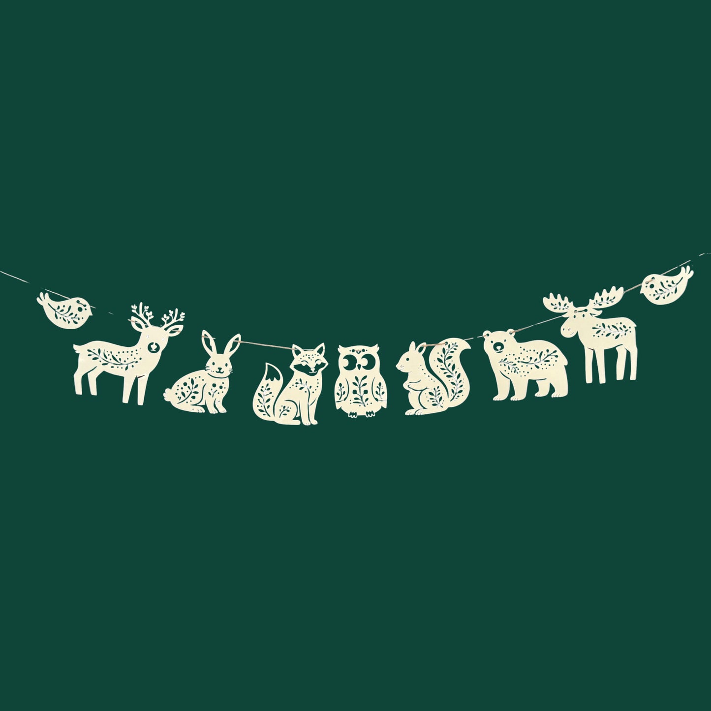 The Woodland Animals Garland